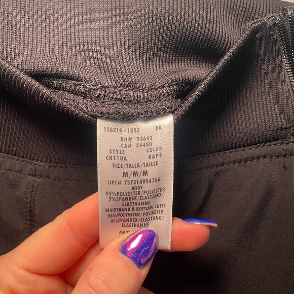 Black mercy hospital scrub set with jacket: Cherokee infinity - Picture 6 of 10